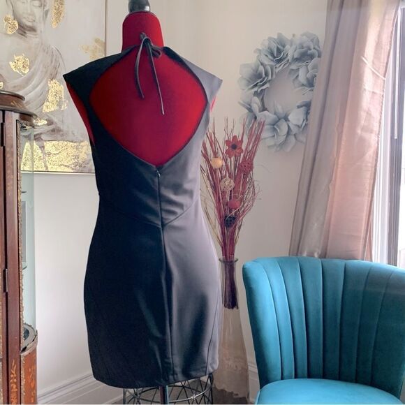 ZAC POSEN BLACK MINI DRESS - Picture 2 of 8